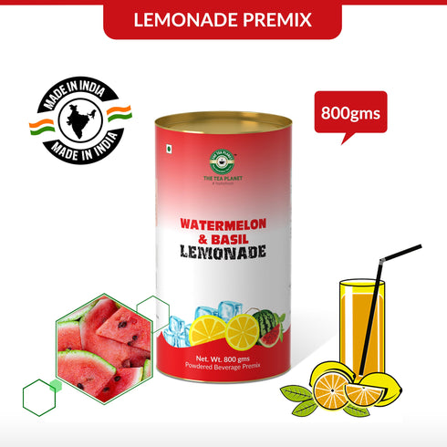 The Tea Planet Watermelon & Basil Lemonade Premix